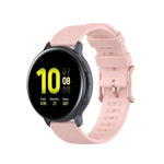 Bracelet texturé à pois de 20 mm, pour Galaxy Watch Active 3 / Active 2 / Active, pour Polar Ignite