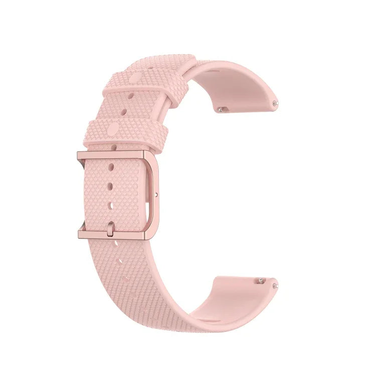 Bracelet texturé à pois de 20 mm, pour Galaxy Watch Active 3 / Active 2 / Active, pour Polar Ignite