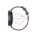 Bracelet texturé à pois de 20 mm, pour Galaxy Watch Active 3 / Active 2 / Active, pour Polar Ignite