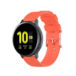 Bracelet texturé à pois de 20 mm, pour Galaxy Watch Active 3 / Active 2 / Active, pour Polar Ignite