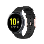 Bracelet texturé à pois de 20 mm, pour Galaxy Watch Active 3 / Active 2 / Active, pour Polar Ignite
