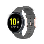 Bracelet texturé à pois de 20 mm, pour Galaxy Watch Active 3 / Active 2 / Active, pour Polar Ignite