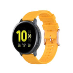 Bracelet texturé à pois de 20 mm, pour Galaxy Watch Active 3 / Active 2 / Active, pour Polar Ignite
