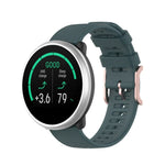 Bracelet texturé à pois de 20 mm, pour Galaxy Watch Active 3 / Active 2 / Active, pour Polar Ignite