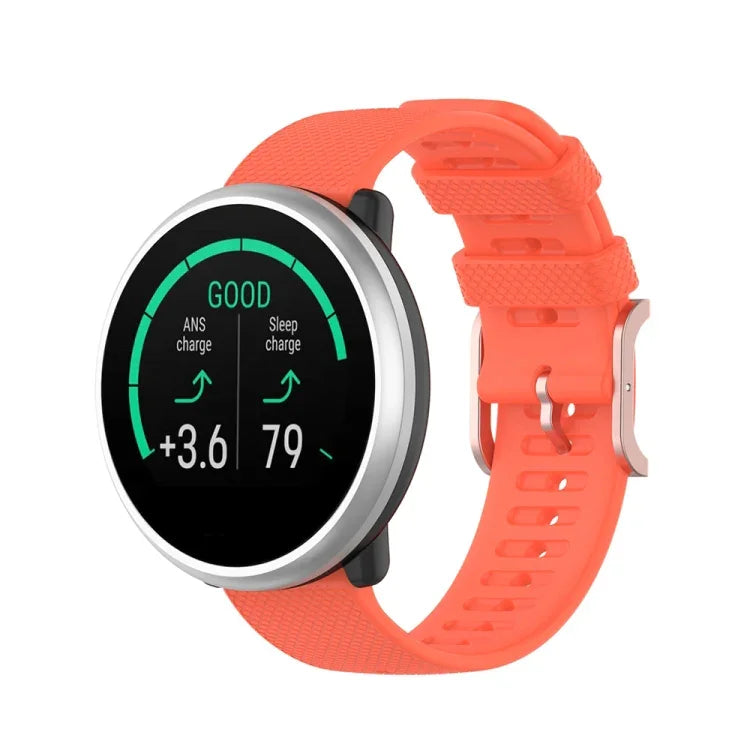 Bracelet texturé à pois de 20 mm, pour Galaxy Watch Active 3 / Active 2 / Active, pour Polar Ignite
