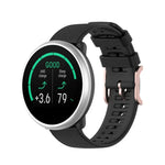 Bracelet texturé à pois de 20 mm, pour Galaxy Watch Active 3 / Active 2 / Active, pour Polar Ignite