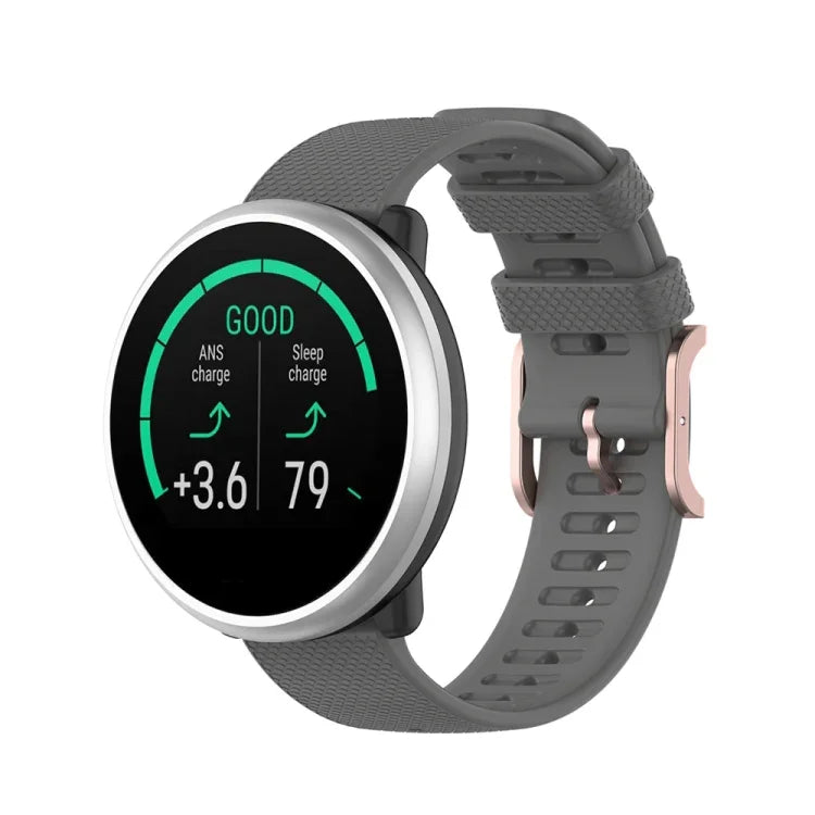 Bracelet texturé à pois de 20 mm, pour Galaxy Watch Active 3 / Active 2 / Active, pour Polar Ignite