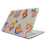 Étui de protection mat pour ordinateur portable avec motif imprimé UV, pour MacBook Pro 14,2 A2992/A2918/A2779/A2442, pour MacBook Air 15 M2 A2941 / M3 A3114