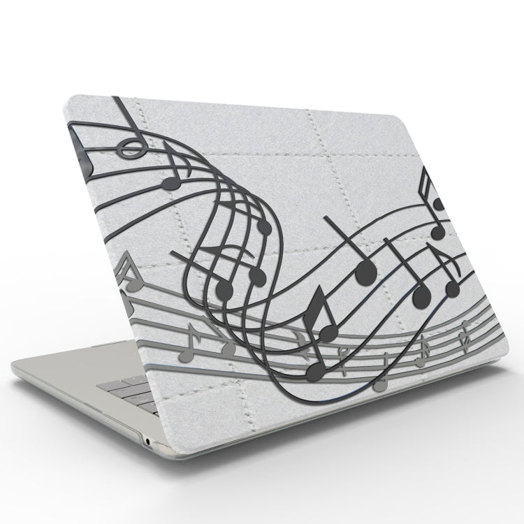 Coque de protection givrée pour ordinateur portable avec motif imprimé UV, pour MacBook Pro 16.2 A2991 / A2780 / A2485, pour MacBook Air 13.3 A1932 / A2179 / A2337