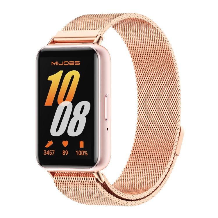 Bracelet de montre Mijobs Milan magnétique en métal, pour Samsung Galaxy Fit 3