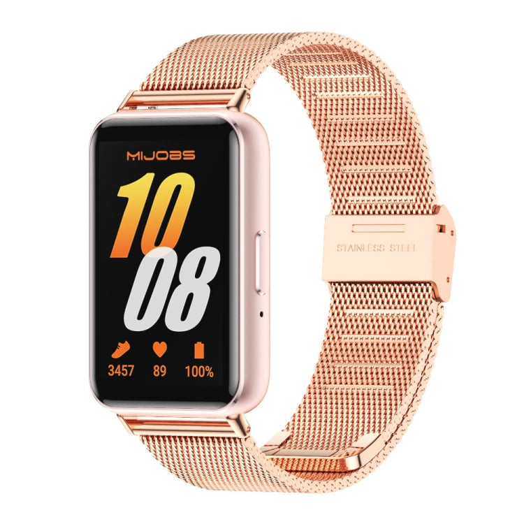 Bracelet de montre Mijobs Milan Buckle en métal, pour Samsung Galaxy Fit 3