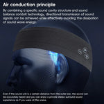 Écouteurs sans fil Bluetooth Mucro B01 style turban avec bandeau de sport