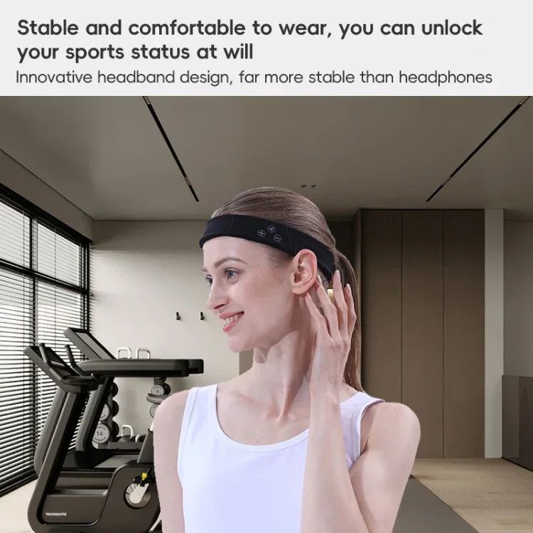 Écouteurs sans fil Bluetooth Mucro B01 style turban avec bandeau de sport