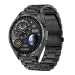 GTS4/LT09 Montre connectée de fitness et bien-être de 1,5 pouce IP67 avec prise en charge des appels Bluetooth / du suivi du sommeil / de l'oxygène sanguin / du moniteur de fréquence cardiaque, bracelet en silicone, bracelet en acier