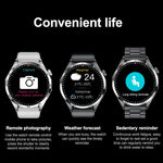 GTS4/LT09 Montre connectée de fitness et bien-être de 1,5 pouce IP67 avec prise en charge des appels Bluetooth / du suivi du sommeil / de l'oxygène sanguin / du moniteur de fréquence cardiaque, bracelet en silicone, bracelet en acier