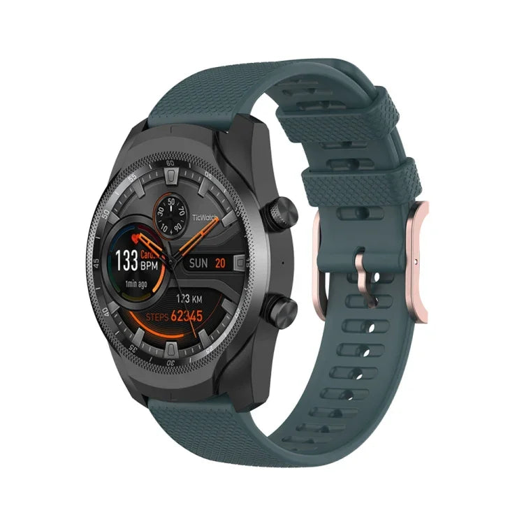 Bracelet texturé à pois de 22mm, Pour Polar Grit X / Vantage M, Pour Ticwatch Pro 2020 / Ticwatch GTX, Pour Samsung Galaxy Watch3 45mm / Galaxy Watch 46mm