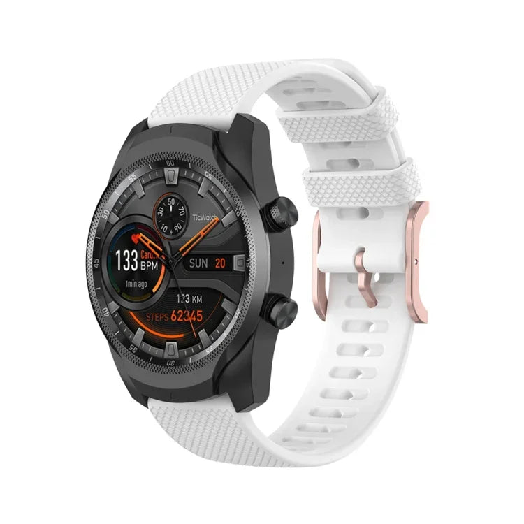 Bracelet texturé à pois de 22mm, Pour Polar Grit X / Vantage M, Pour Ticwatch Pro 2020 / Ticwatch GTX, Pour Samsung Galaxy Watch3 45mm / Galaxy Watch 46mm