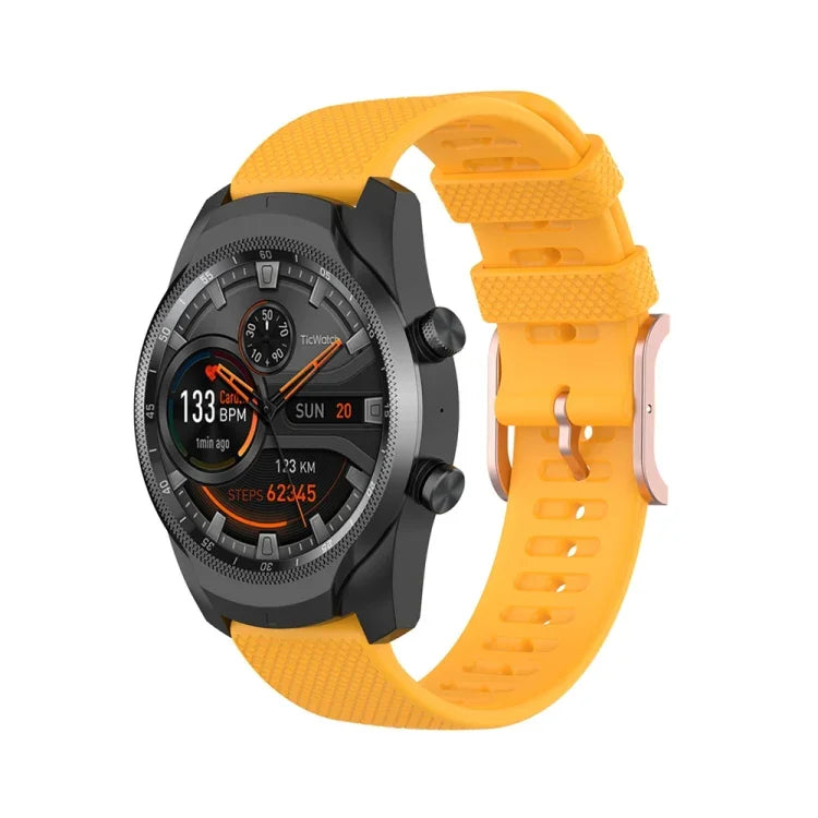 Bracelet texturé à pois de 22mm, Pour Polar Grit X / Vantage M, Pour Ticwatch Pro 2020 / Ticwatch GTX, Pour Samsung Galaxy Watch3 45mm / Galaxy Watch 46mm