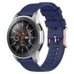 Bracelet texturé à pois de 22mm, Pour Polar Grit X / Vantage M, Pour Ticwatch Pro 2020 / Ticwatch GTX, Pour Samsung Galaxy Watch3 45mm / Galaxy Watch 46mm