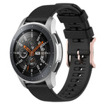 Bracelet texturé à pois de 22mm, Pour Polar Grit X / Vantage M, Pour Ticwatch Pro 2020 / Ticwatch GTX, Pour Samsung Galaxy Watch3 45mm / Galaxy Watch 46mm