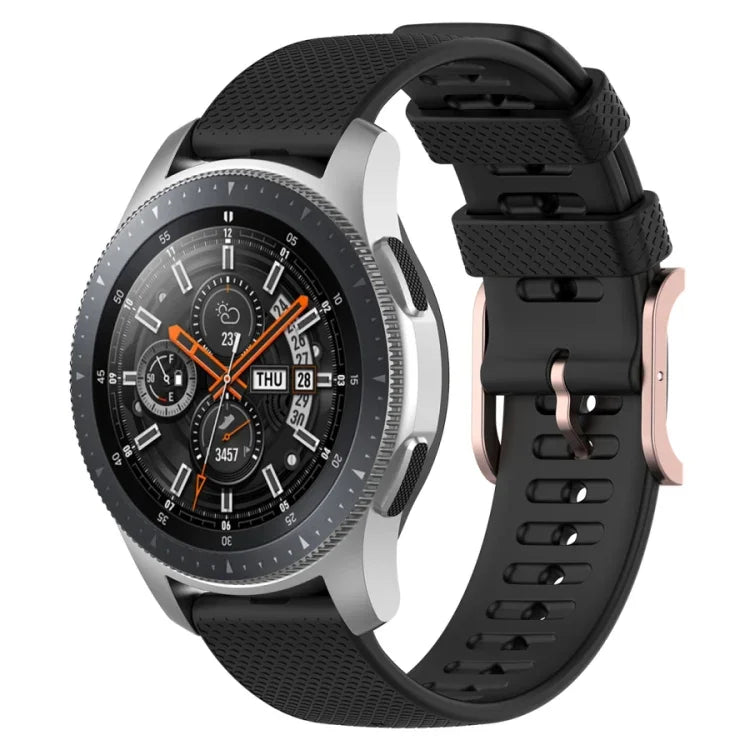 Bracelet texturé à pois de 22mm, Pour Polar Grit X / Vantage M, Pour Ticwatch Pro 2020 / Ticwatch GTX, Pour Samsung Galaxy Watch3 45mm / Galaxy Watch 46mm