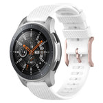Bracelet texturé à pois de 22mm, Pour Polar Grit X / Vantage M, Pour Ticwatch Pro 2020 / Ticwatch GTX, Pour Samsung Galaxy Watch3 45mm / Galaxy Watch 46mm