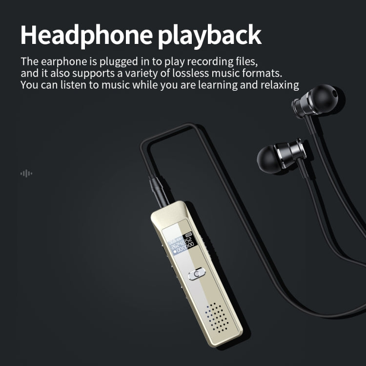Enregistreur vocal portable mini JNN Q7 avec écran OLED, 4 Go, 8 Go, 16 Go, 32 Go