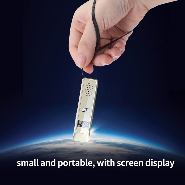 Enregistreur vocal portable mini JNN Q7 avec écran OLED, 4 Go, 8 Go, 16 Go, 32 Go