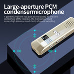 Enregistreur vocal portable mini JNN Q7 avec écran OLED, 4 Go, 8 Go, 16 Go, 32 Go