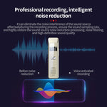 Enregistreur vocal portable mini JNN Q7 avec écran OLED, 4 Go, 8 Go, 16 Go, 32 Go