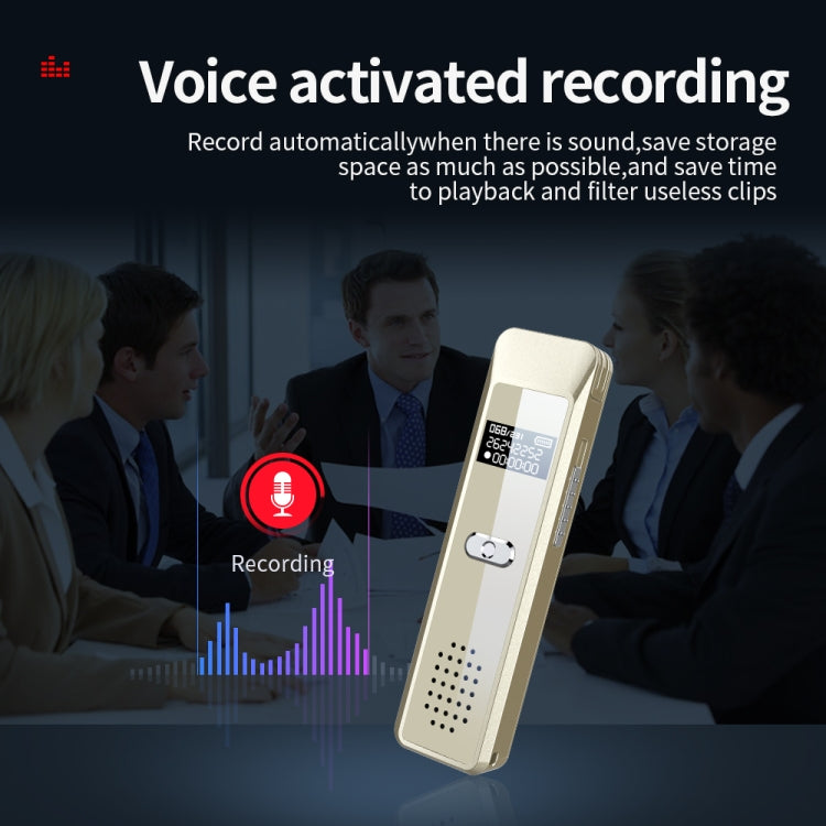 Enregistreur vocal portable mini JNN Q7 avec écran OLED, 4 Go, 8 Go, 16 Go, 32 Go
