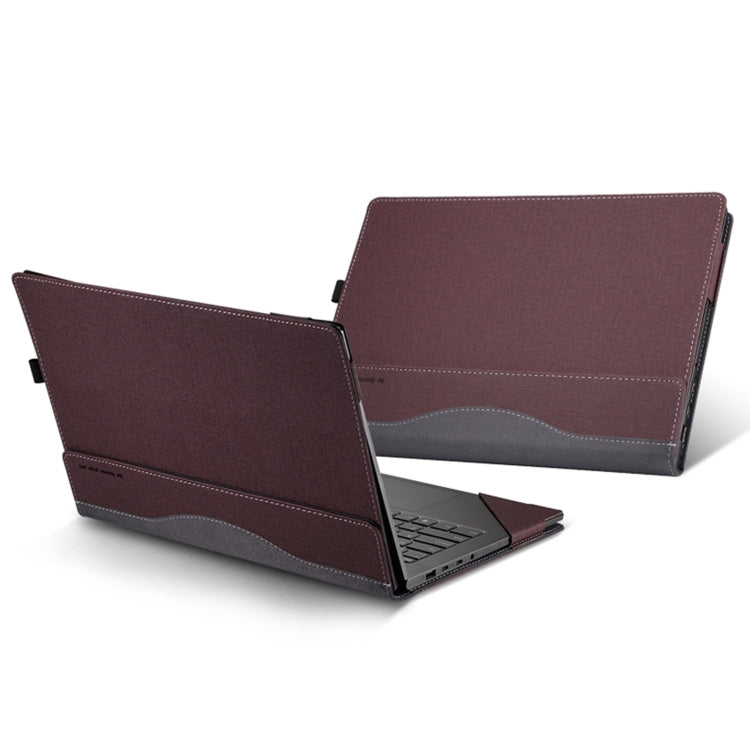 Leather Laptop Shockproof Protective Case, For HP ProBook 445 14 inch G10, For HP ProBook 455 15.6 inch G10, For HP Laptop 17-cu / 17s-cu 17.3 inch, For HP Pavilion X360 Laptop 14-dw / 14m-dw, For HP Laptop 14s-dp / 14-dk / 14s-dk                      ...