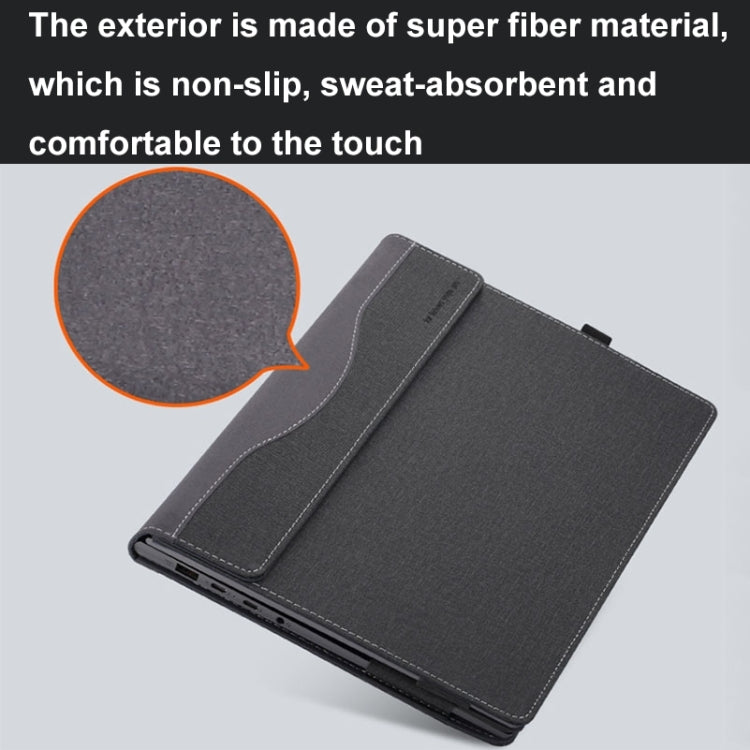 Housse de protection antichoc en cuir pour ordinateur portable, Pour HP Envy X360 14 pouces 14-fa 2024, Pour HP Envy X360 14 pouces 14-fc