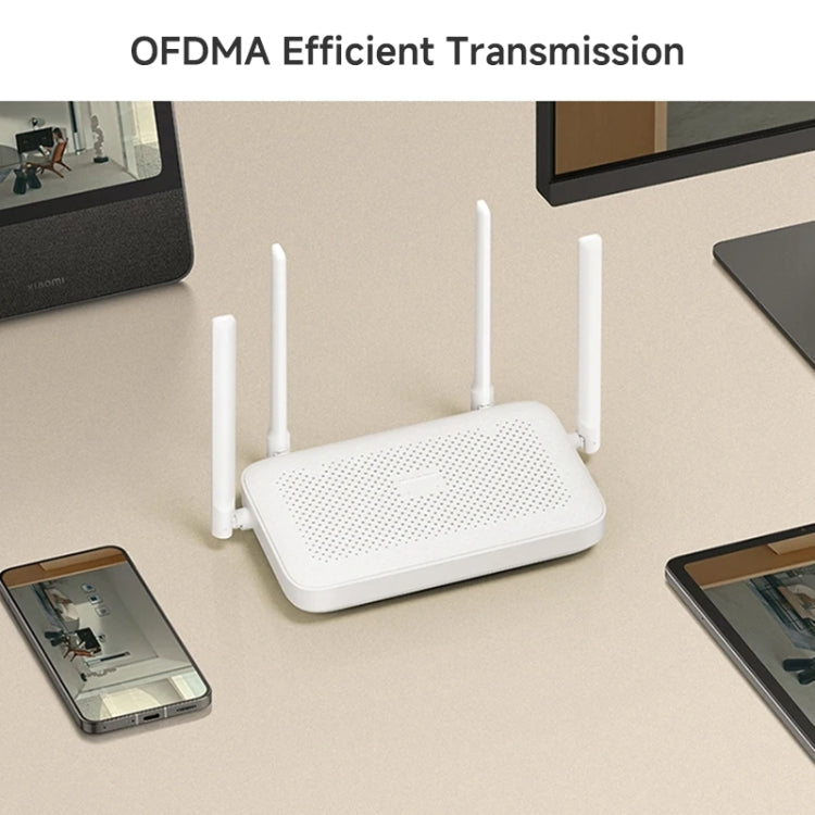 Routeur Xiaomi AX1500 amplificateur de signal indépendant 4 canaux WiFi 6 double bande, prise US, AX1500