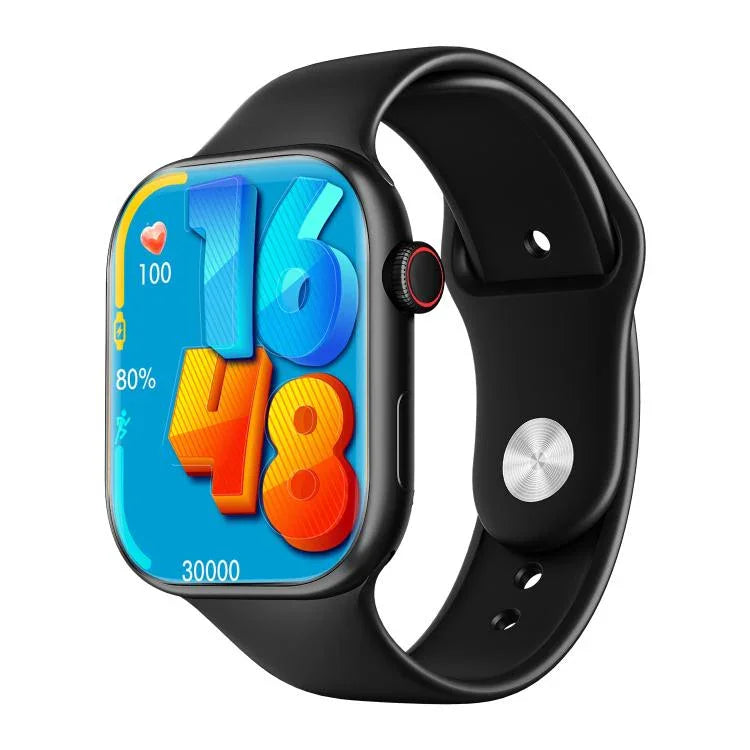Montre connectée de sport WS11 MAX 2,2 pouces, compatible avec les appels Bluetooth, le suivi du sommeil, la saturation en oxygène, la fréquence cardiaque et la pression artérielle.