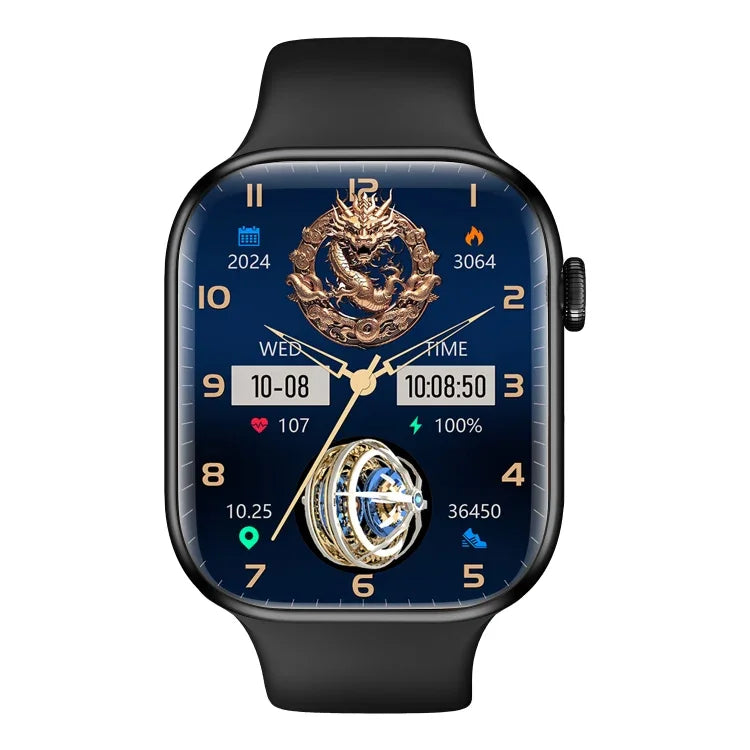 Montre connectée de sport WS11 MAX 2,2 pouces, compatible avec les appels Bluetooth, le suivi du sommeil, la saturation en oxygène, la fréquence cardiaque et la pression artérielle.