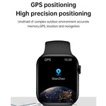 Montre connectée de sport WS11 MAX 2,2 pouces, compatible avec les appels Bluetooth, le suivi du sommeil, la saturation en oxygène, la fréquence cardiaque et la pression artérielle.