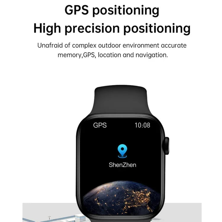 Montre connectée de sport WS11 MAX 2,2 pouces, compatible avec les appels Bluetooth, le suivi du sommeil, la saturation en oxygène, la fréquence cardiaque et la pression artérielle.
