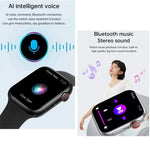 Montre connectée de sport WS11 MAX 2,2 pouces, compatible avec les appels Bluetooth, le suivi du sommeil, la saturation en oxygène, la fréquence cardiaque et la pression artérielle.