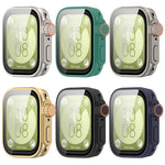 PC + Tempered Glass Film Full Coverage Watch Protective Case, For Huawei Watch Fit3