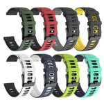 Pour bracelet en silicone pour Huawei Watch GT2e 42mm / Samsung Galaxy Watch Active 2, 20mm, 22mm