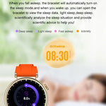 Montre connectée sport WS520 1,28 pouce IP67, compatible appels Bluetooth, suivi du sommeil, saturation en oxygène, fréquence cardiaque et pression artérielle