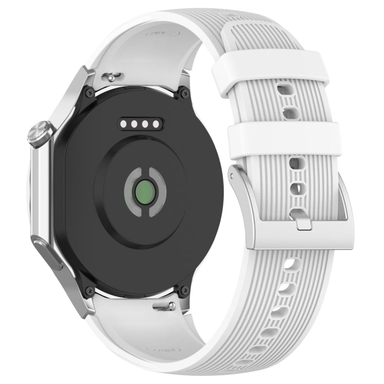Vertical Texture Silicone Watch Band, For OPPO Watch X2