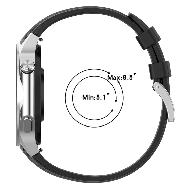 Vertical Texture Silicone Watch Band, For OPPO Watch X2