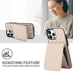 YM015 Sac à bandoulière en losanges avec étui RFID pour téléphone, pour iPhone 14 Pro Max, pour iPhone 13 Pro Max, pour iPhone 13 Pro, pour iPhone 13, pour iPhone 12 / 12 Pro, pour iPhone 12 Pro Max, pour iPhone 11 Pro Max, pour iPhone 11