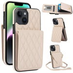 YM015 Sac à bandoulière en losanges avec étui RFID pour téléphone, pour iPhone 14 Pro Max, pour iPhone 13 Pro Max, pour iPhone 13 Pro, pour iPhone 13, pour iPhone 12 / 12 Pro, pour iPhone 12 Pro Max, pour iPhone 11 Pro Max, pour iPhone 11