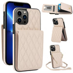 YM015 Sac à bandoulière en losanges avec étui RFID pour téléphone, pour iPhone 14 Pro Max, pour iPhone 13 Pro Max, pour iPhone 13 Pro, pour iPhone 13, pour iPhone 12 / 12 Pro, pour iPhone 12 Pro Max, pour iPhone 11 Pro Max, pour iPhone 11