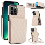 YM015 Sac à bandoulière en losanges avec étui RFID pour téléphone, pour iPhone 14 Pro Max, pour iPhone 13 Pro Max, pour iPhone 13 Pro, pour iPhone 13, pour iPhone 12 / 12 Pro, pour iPhone 12 Pro Max, pour iPhone 11 Pro Max, pour iPhone 11