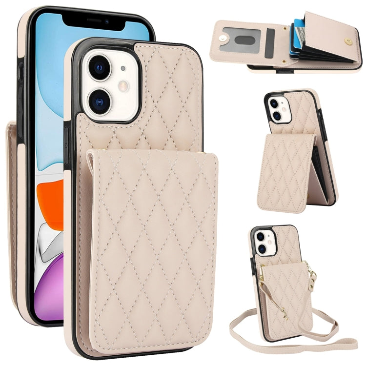 YM015 Sac à bandoulière en losanges avec étui RFID pour téléphone, pour iPhone 14 Pro Max, pour iPhone 13 Pro Max, pour iPhone 13 Pro, pour iPhone 13, pour iPhone 12 / 12 Pro, pour iPhone 12 Pro Max, pour iPhone 11 Pro Max, pour iPhone 11