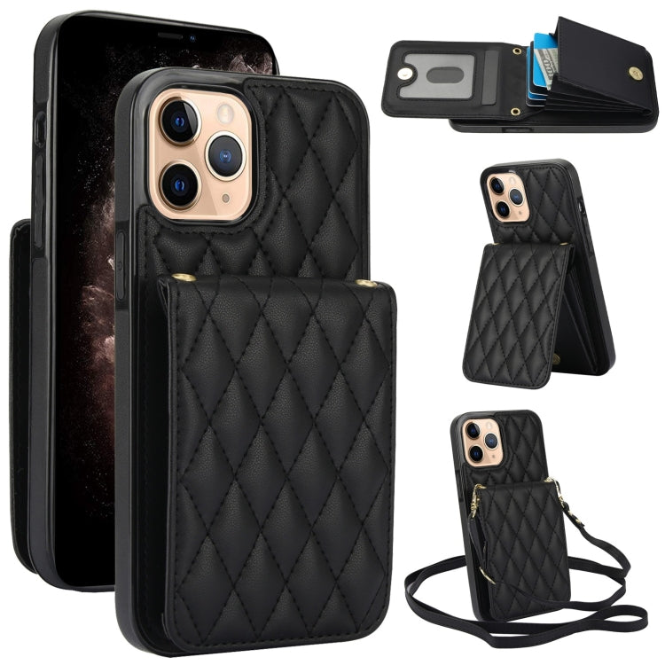 YM015 Sac à bandoulière en losanges avec étui RFID pour téléphone, pour iPhone 14 Pro Max, pour iPhone 13 Pro Max, pour iPhone 13 Pro, pour iPhone 13, pour iPhone 12 / 12 Pro, pour iPhone 12 Pro Max, pour iPhone 11 Pro Max, pour iPhone 11